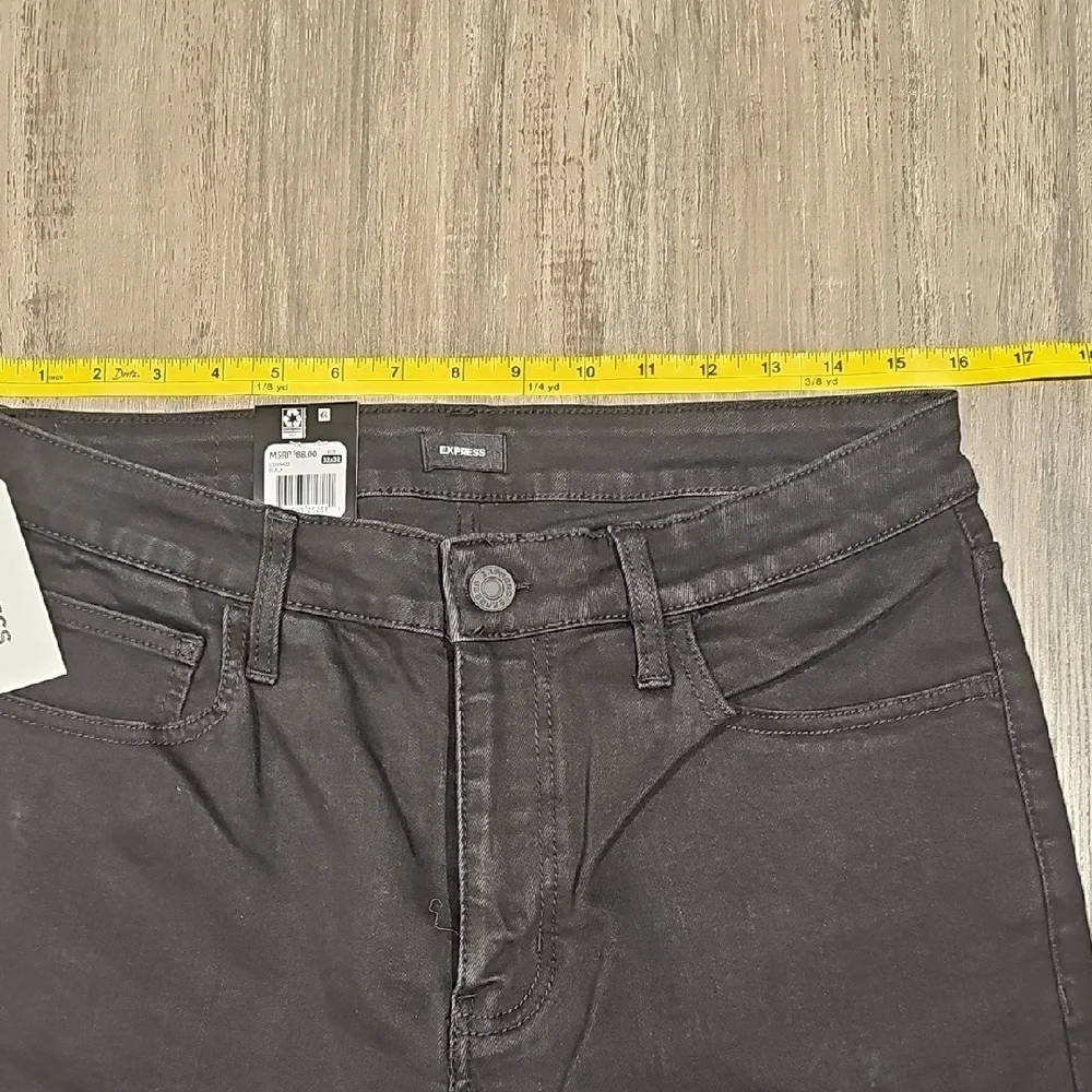 Express Men's Black Skinny Jeans